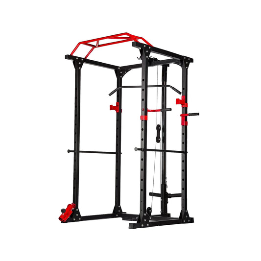 Cage Rack With Pulley System